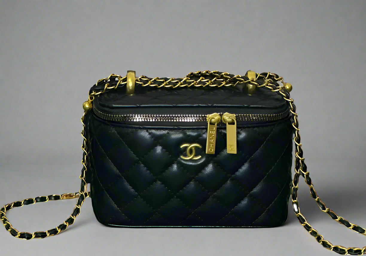 C Black Vanity With Chain