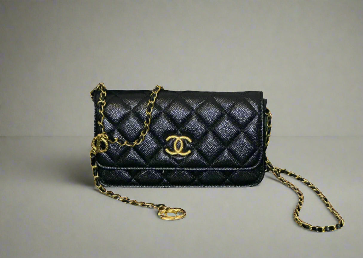C Black Caviar Wallet On Chain WOC