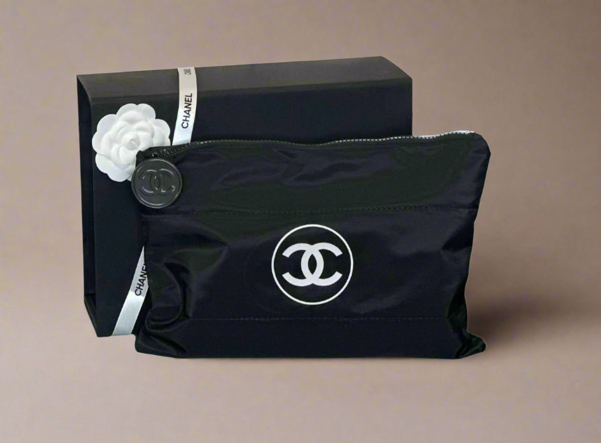 C Black Cosmetic Bag