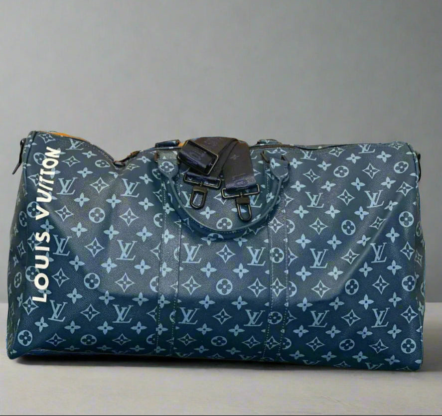 LV Keepall Bandouliere 50 Blue
