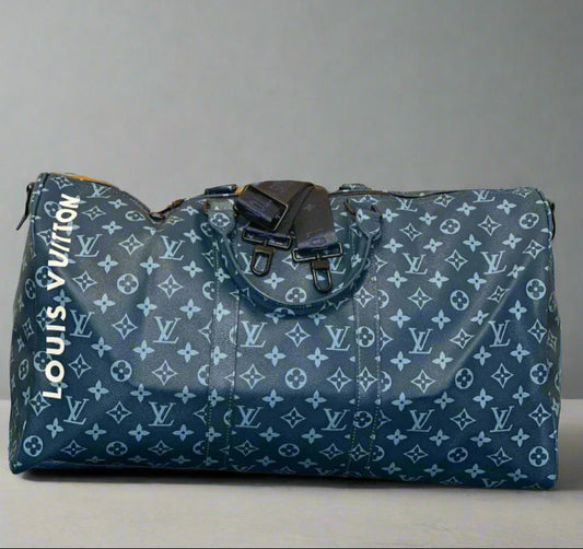 LV Keepall Bandouliere 50 Blue