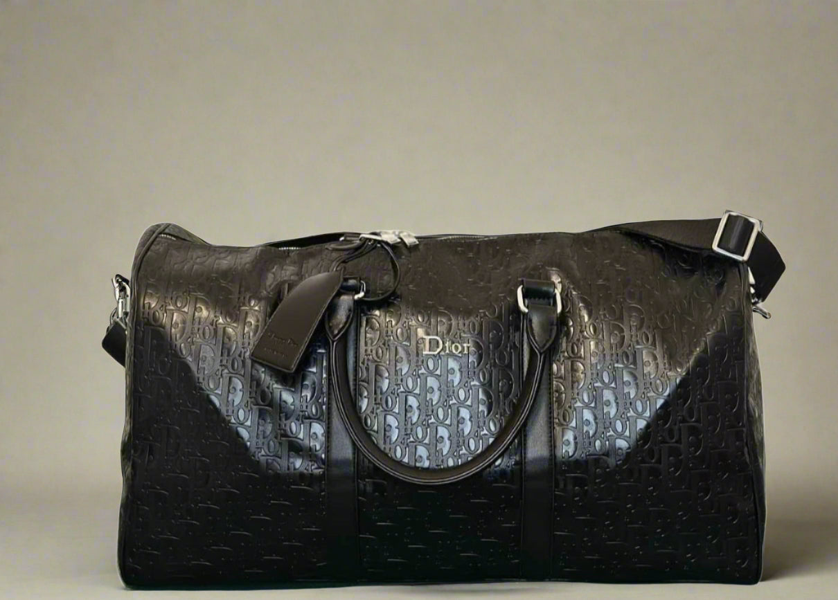 CD-Black Duffle/Travel Bag