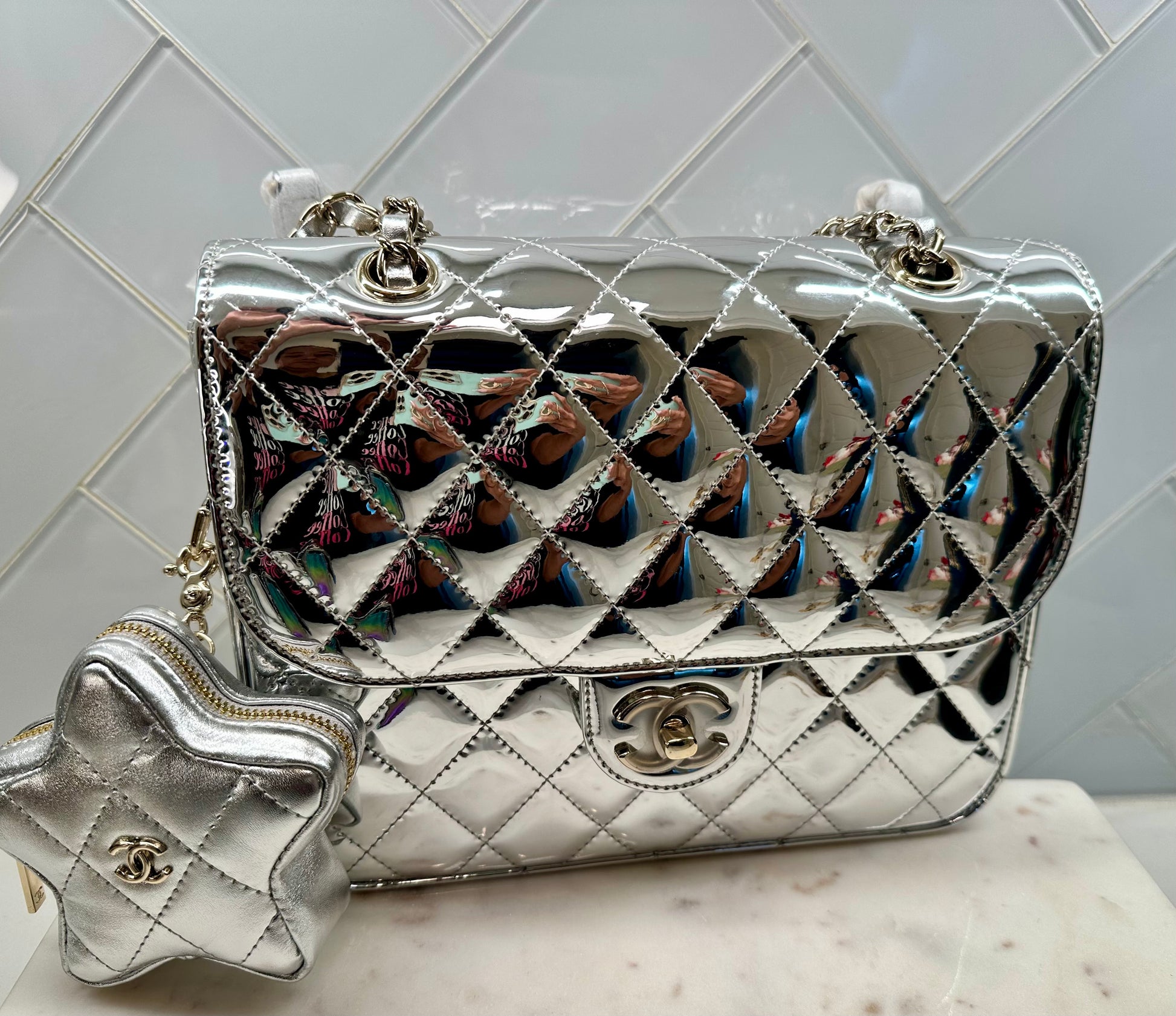 Chrome Handbag